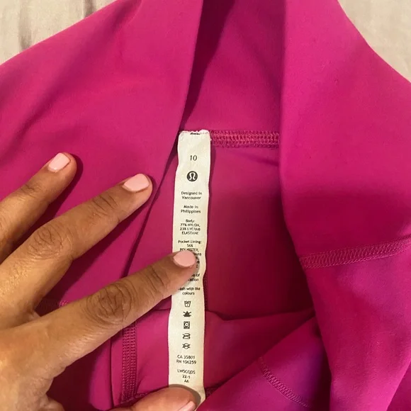 Lululemon Wunder Train High Rise Leggings size 10 - Picture 2 of 4